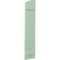 Ekena Millwork Americraft 3-Board (2 Batten) Wood Joined Board-n-Batten Shutters w/Ellipt Top, ARW101BE311X77SGH, PR ARW101BE311X77SGH - alternate 6